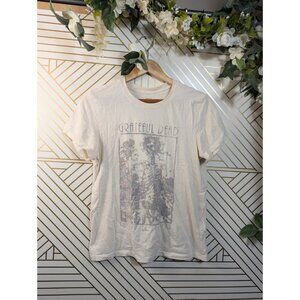 ABERCROMBIE & FITCH Women's Grateful Dead Graphic Relaxed Tee Cream IvorySize XS